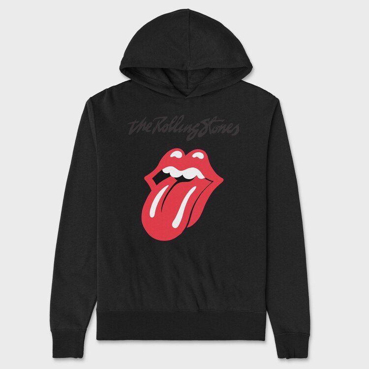 THE ROLLING STONES, Hanorac Oversize Barbati (Unisex)