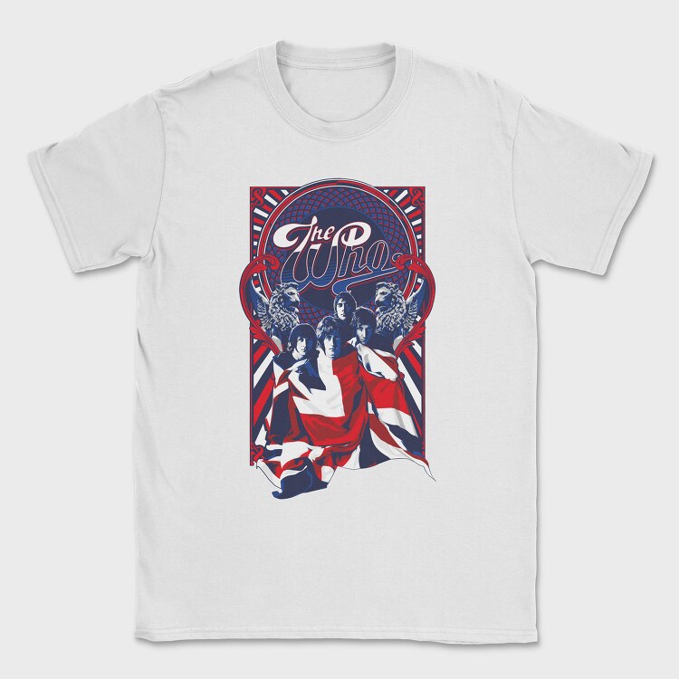 THE WHO Art1, Tricou Barbati (Unisex)