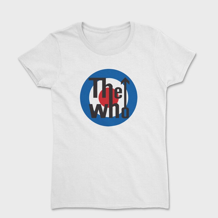 THE WHO Band logo Art, Tricou Femei