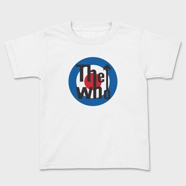 THE WHO Band logo Art, Tricou Copii