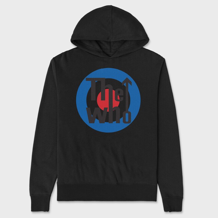 THE WHO Band logo Art, Hanorac Oversize Barbati (Unisex)