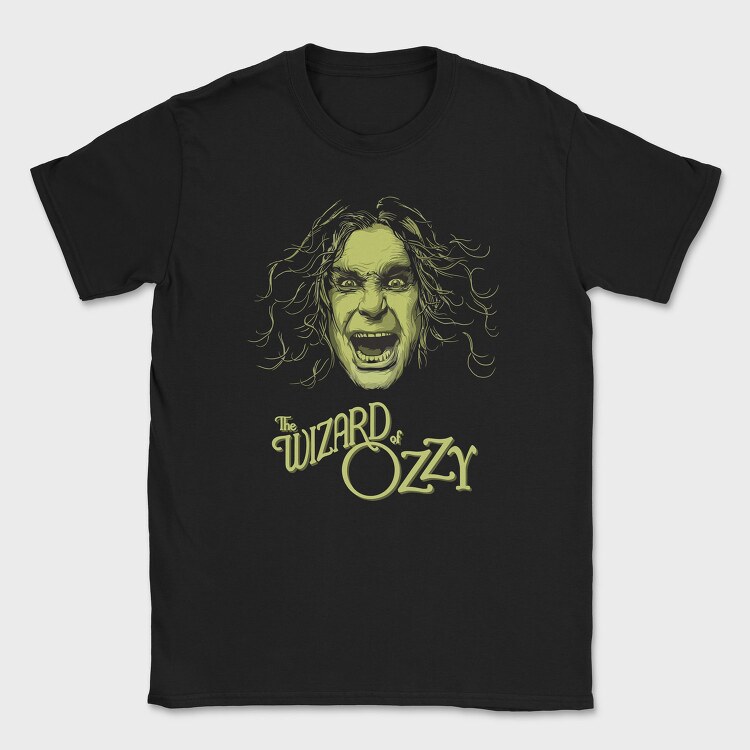 THE WIZARD OF OZZY, Tricou Barbati (Unisex)