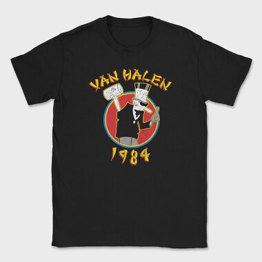 VAN HALEN 1984 Art, Tricou Barbati (Unisex)
