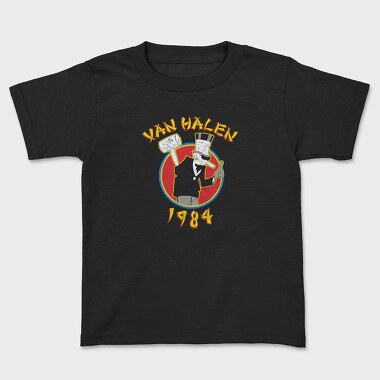 VAN HALEN 1984 Art, Tricou Copii