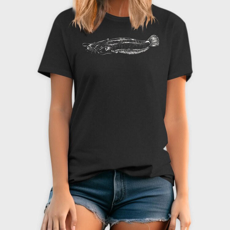 Monochrome Catfish, Tricou Barbati (Unisex)