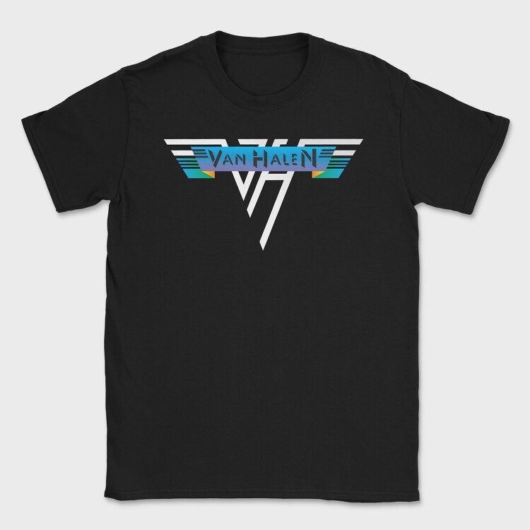 VAN HALEN One logo Art, Tricou Barbati (Unisex)