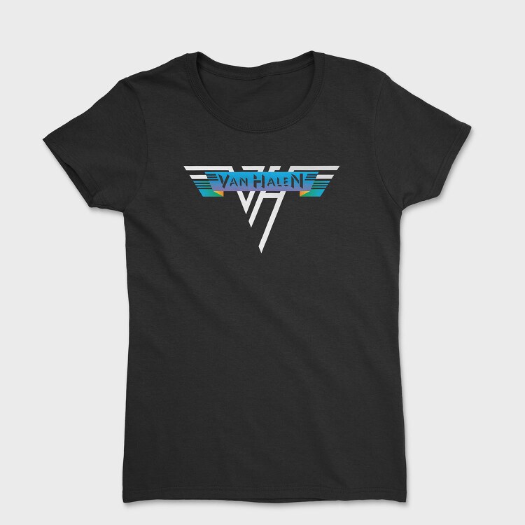 VAN HALEN One logo Art, Tricou Femei
