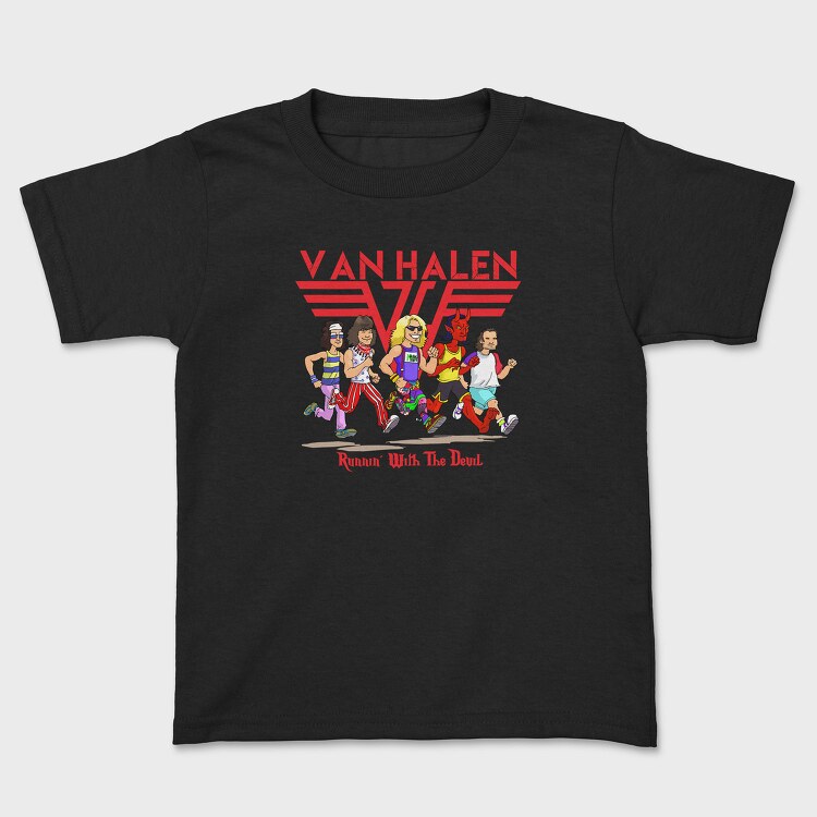 VAN HALEN Runnin with the devil, Tricou Copii