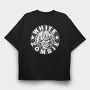 WHITE ZOMBIE, Tricou Oversize Barbati (Unisex)