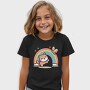 Cat Rainbow Cartoon, Tricou Copii