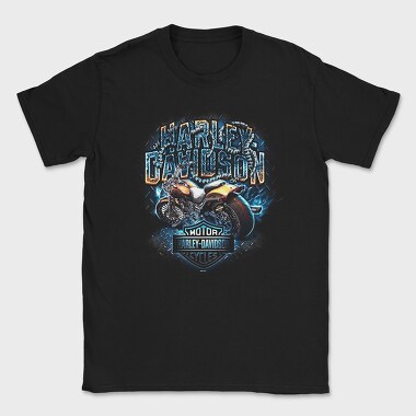 Harley Davidson Bike Ride 3, Tricou Barbati (Unisex)