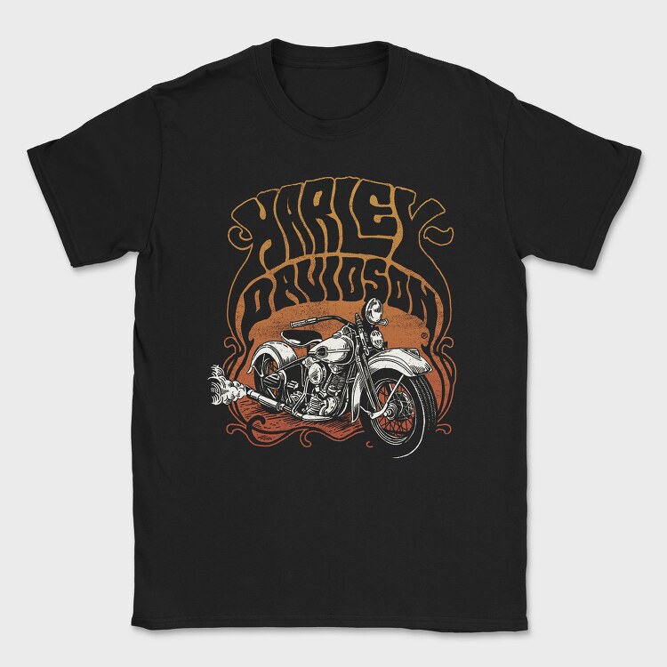 Harley Davidson Bike Ride, Tricou Barbati (Unisex)