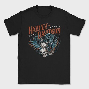 Harley Davidson Indian Eagle, Tricou Barbati (Unisex)