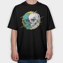 Skulls, Tricou Oversize Barbati (Unisex)