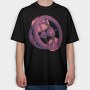 Space Station, Tricou Oversize Barbati (Unisex)