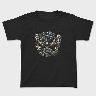 Harley Eagle Biker Flag 2, Tricou Copii