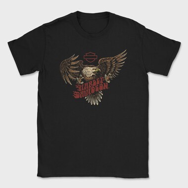 Harley Eagle Biker Flag, Tricou Barbati (Unisex)
