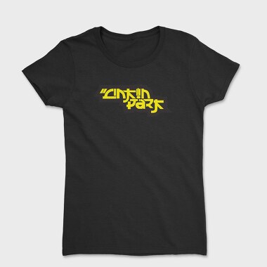 LINKIN PARK Logo Name Art, Tricou Femei