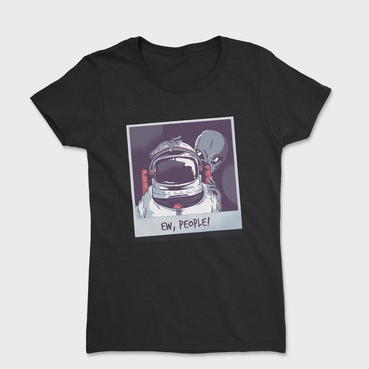 Astronaut Alien, Tricou Femei