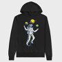 Astronaut Juggling, Hanorac Oversize Barbati (Unisex)