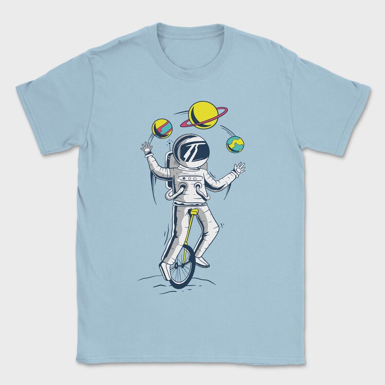 Astronaut Juggling, Tricou Barbati (Unisex)