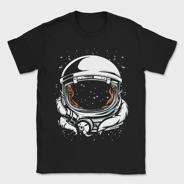 Astronaut Abstract, Tricou Barbati (Unisex)