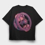Space Station, Tricou Oversize Barbati (Unisex)