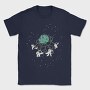 Astronaut Carousel, Tricou Barbati (Unisex)