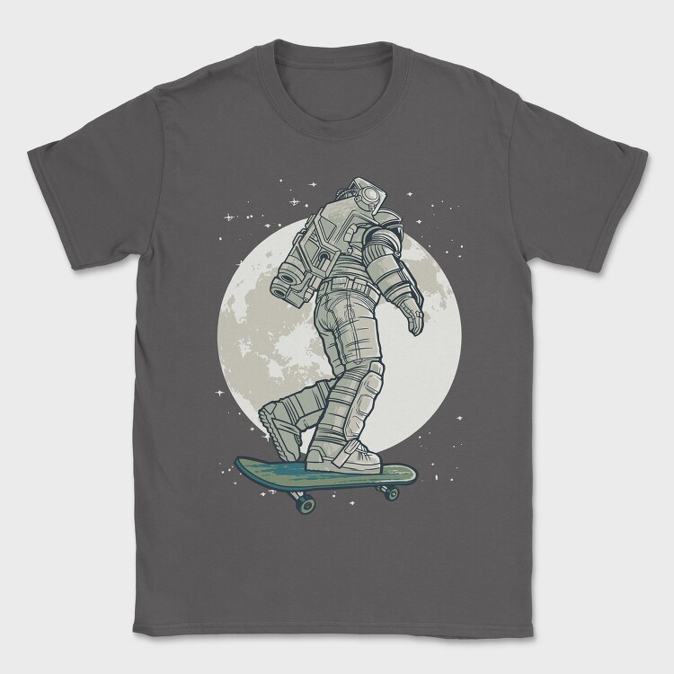 Astronaut Skate, Tricou Barbati (Unisex)