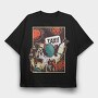Astronaut Taxi, Tricou Oversize Barbati (Unisex)