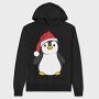 Christmas Penguin, Hanorac Oversize Barbati (Unisex)