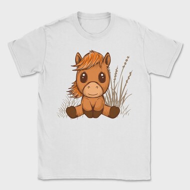 Cute Horse, Tricou Barbati (Unisex)