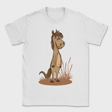 Horse Cartoon, Tricou Barbati (Unisex)