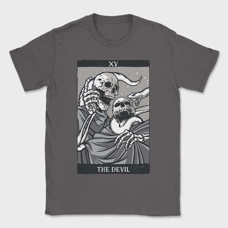 The Devil Card, Tricou Barbati (Unisex)