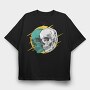 Skulls, Tricou Oversize Barbati (Unisex)
