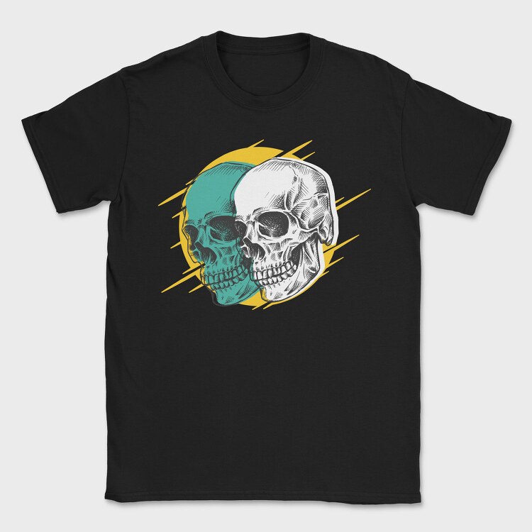 Skulls, Tricou Barbati (Unisex)