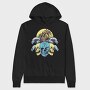 Skulls Palms Triangle, Hanorac Oversize Barbati (Unisex)