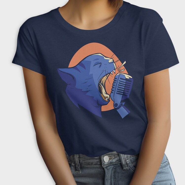 Cat Scream Mic, Tricou Femei