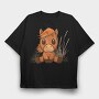 Cute Horse, Tricou Oversize Barbati (Unisex)