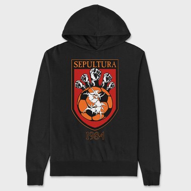 SEPULTURA 1984, Hanorac Oversize Barbati (Unisex)