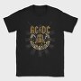 Acdc Bell Flames Eyes 2, Tricou Barbati (Unisex)