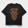 Anthrax Devil Pentagram, Tricou Oversize Barbati (Unisex)