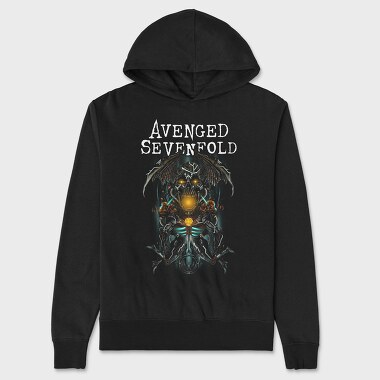 Avenged Sevenfold Angel, Hanorac Oversize Barbati (Unisex)