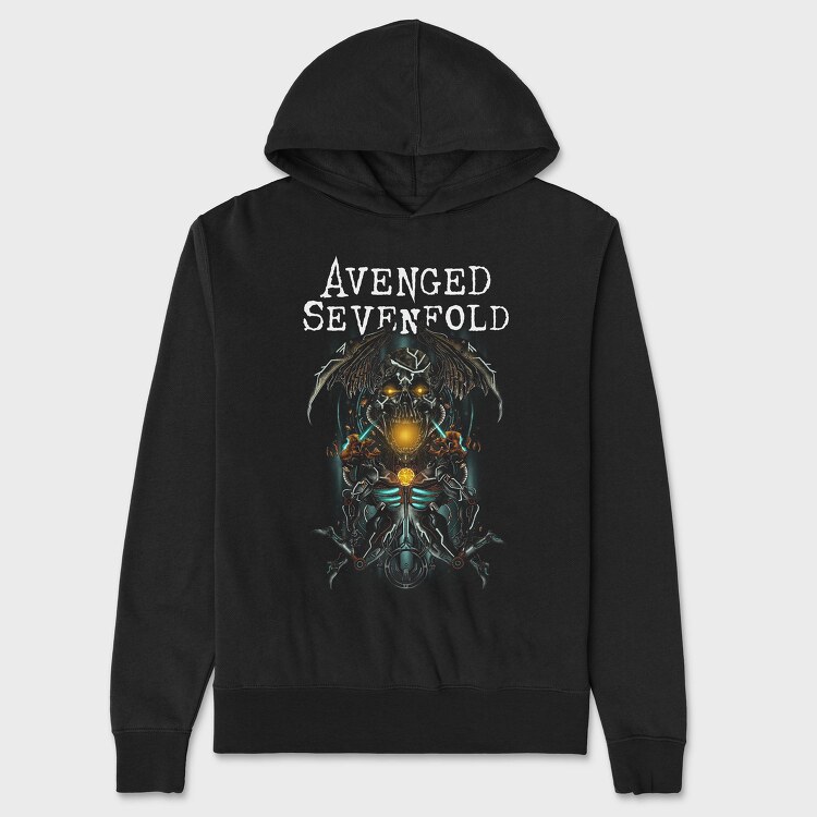 Avenged Sevenfold Angel, Hanorac Oversize Barbati (Unisex)