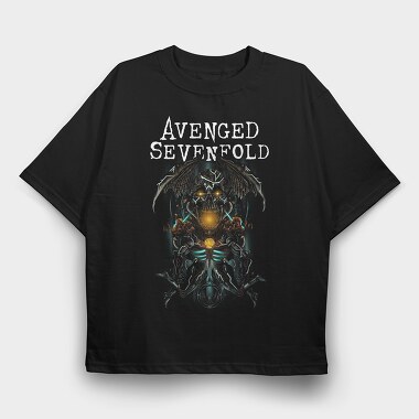 Avenged Sevenfold Angel, Tricou Oversize Barbati (Unisex)