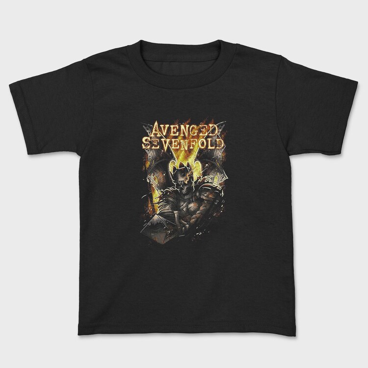 Avenged Sevenfold Flames Flower, Tricou Copii