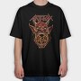 Anthrax Devil Pentagram, Tricou Oversize Barbati (Unisex)