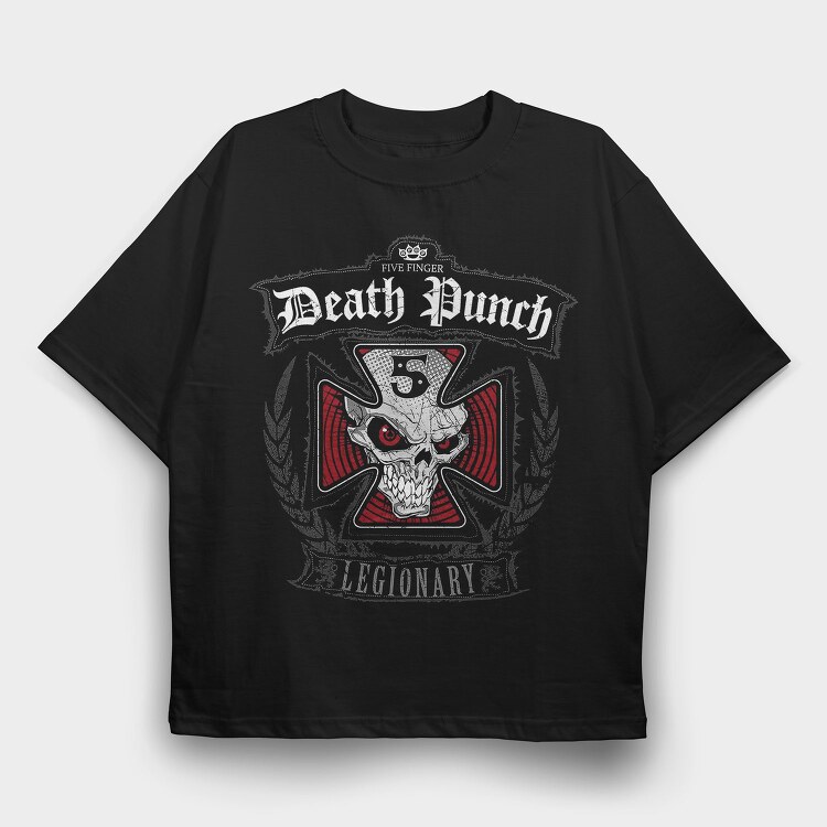 Death Bell Legionary Eyes, Tricou Oversize Barbati (Unisex)