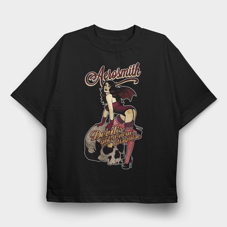 Devils New Disguise, Tricou Oversize Barbati (Unisex)