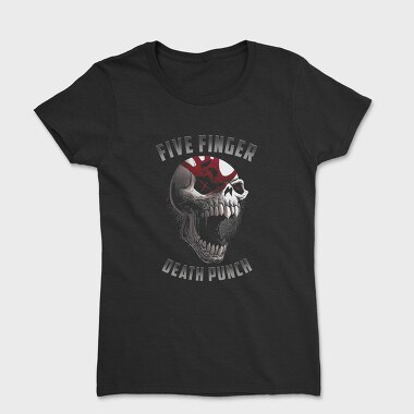 Five Finger Death Punch Skull Crosses Eyes, Tricou Femei